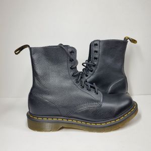 Dr. Martens 1460 Pascal Leather Black Combat Boots